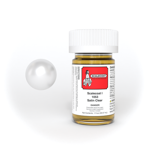 Scalecoat I Satin Clear 1oz - 1053